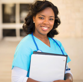 happy nurse